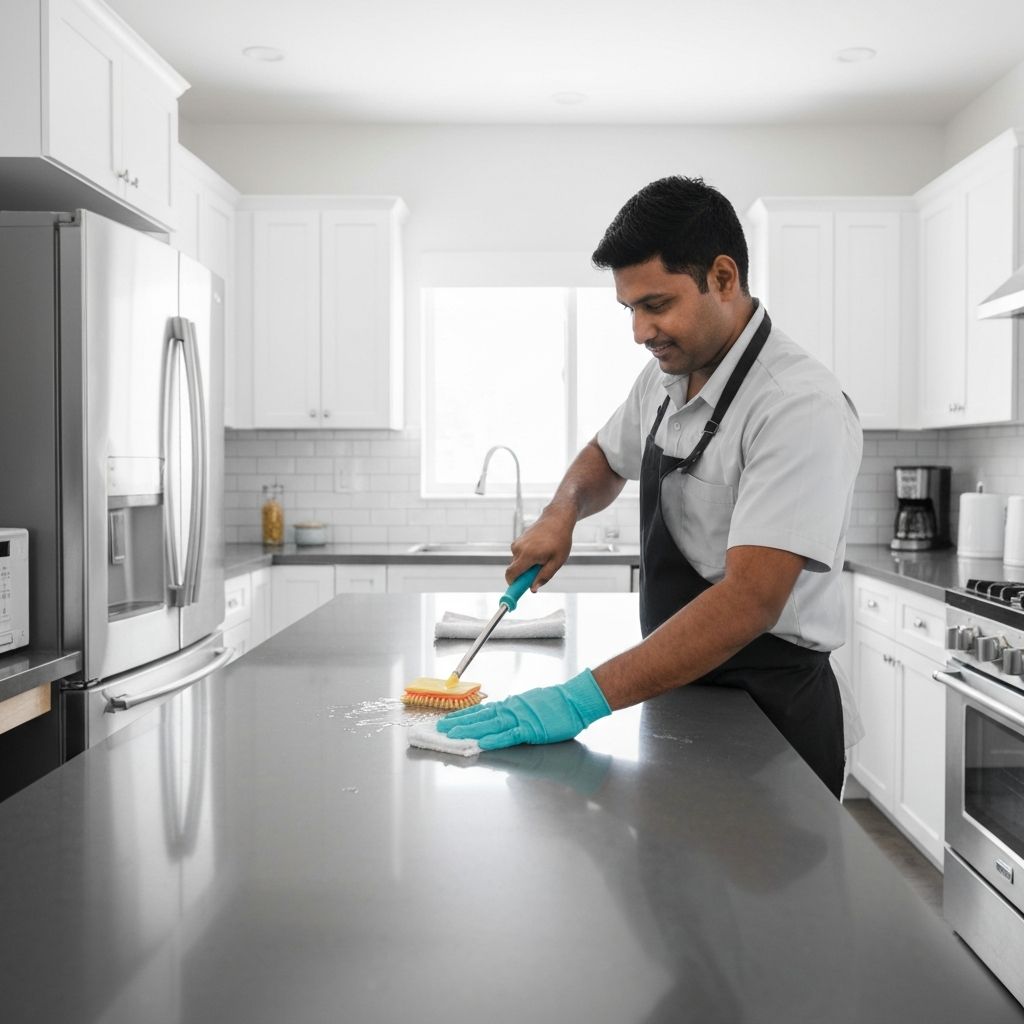 주방 깊은 청소