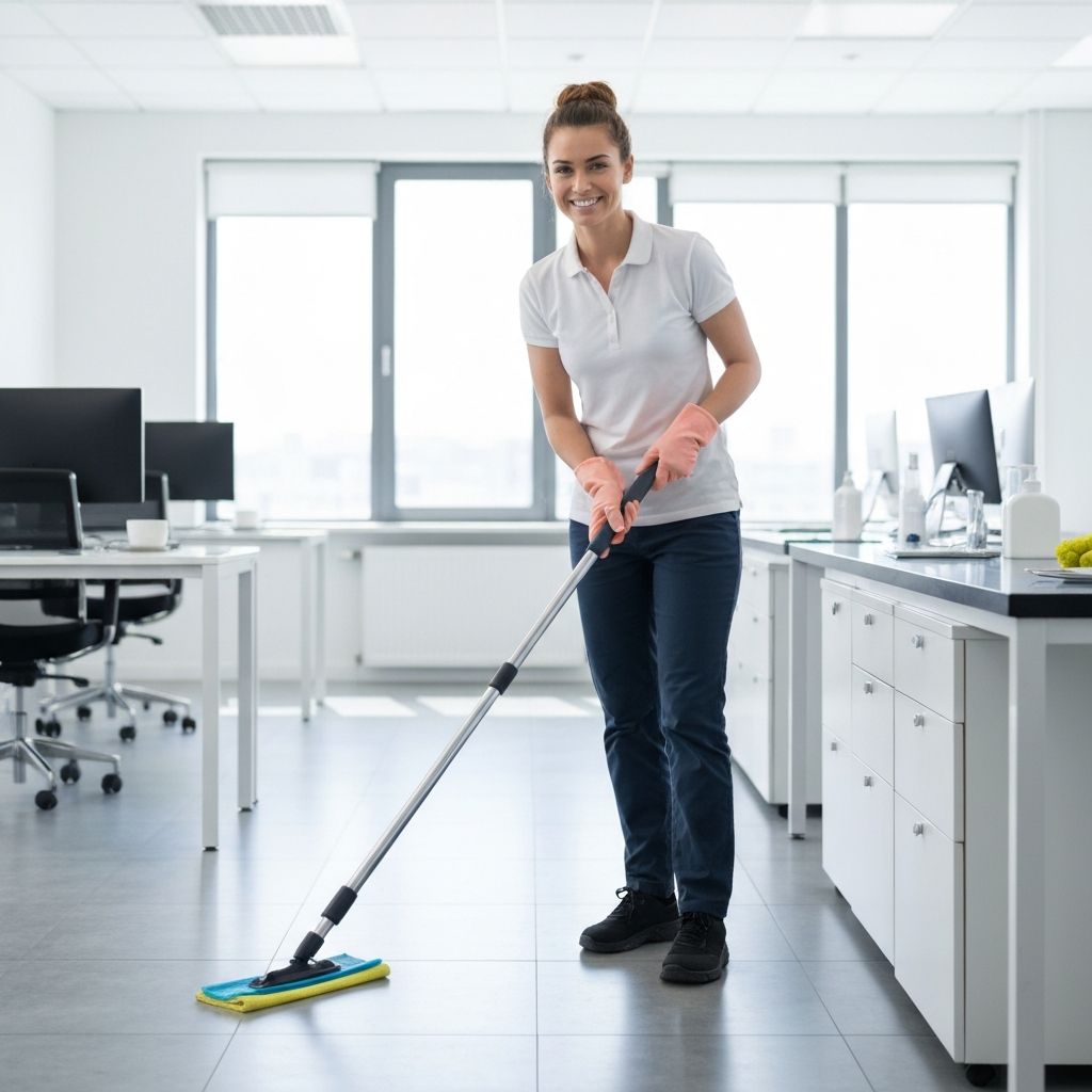 사무실 청소